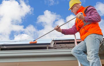 Firsby soft wash roof cleaning